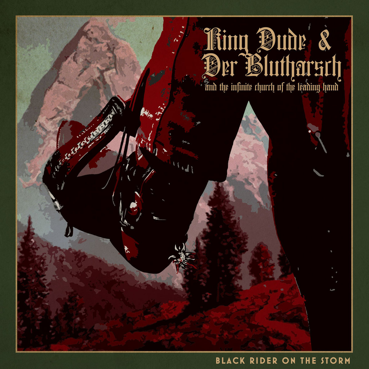 King Dude & Der Blutharsch & The Infinite church of the leading Hand cover