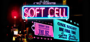 Soft Cell gig poster