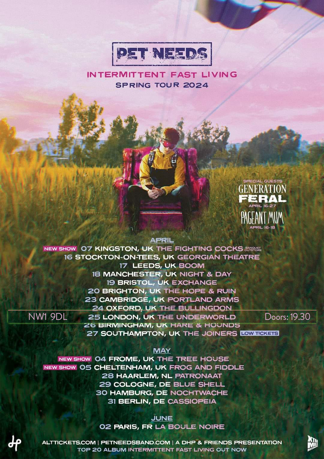 PET NEEDS UK Tour 2024 Archives Blauerosen Blauerosen